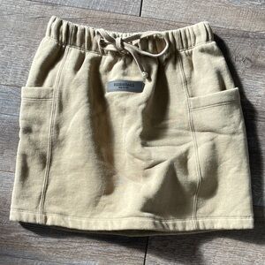 Essentials Fear of God Mini Skirt Cotton Blend